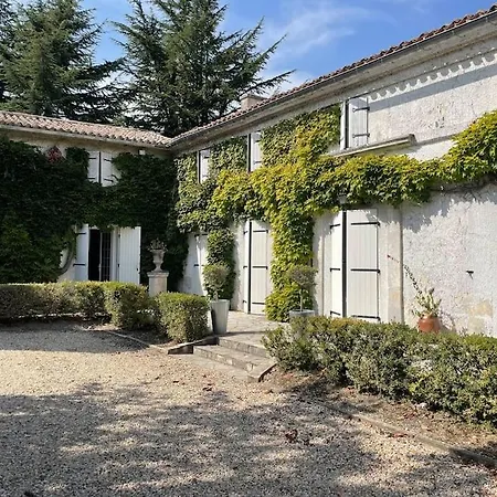 Maison 8 Pers, Piscine, Au Coeur Du Pays De Cognac * Malaville